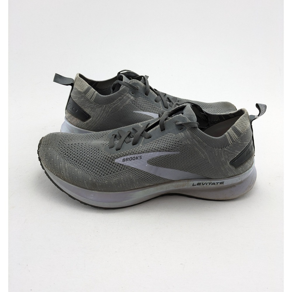 Womens Brooks Levitate 4 Gray Purple Lavender‎ Running Shoes 1203351B084 Size 9